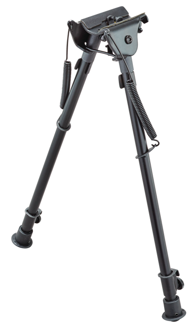 Champion Targets 40854 Standard Bipod 6-9" Swivel Stud Attachment & Vertical Adjustment Black Aluminum