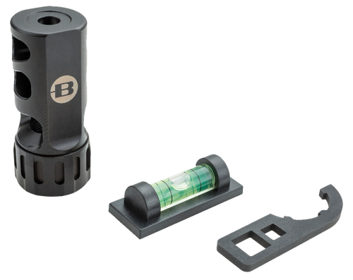 Bergara Rifles BA0006 ST-1 Self Timing Muzzle Brake, 5/8"-24 tpi Threads, 1" Diameter, 30 Cal