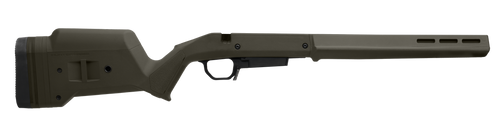 Magpul MAG1207-ODG Hunter American Stock OD Green Adjustable Synthetic Stock with Aluminum Chassis for Short Action Ruger American Right Hand Includes STANAG Mag Well