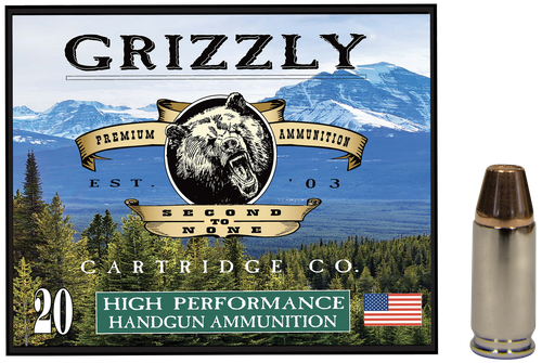 Grizzly Ammo GC9M+P29mm+P Luger 147gr Full Metal Jacket Flat Point 20 Per Box/10 Case