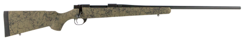 Howa HHS63703 M1500 HS Precision 7mm Rem Mag 3+1 24" Barrel, Black Metal Finish, Green Black Webbed Fixed HS Precision Stock