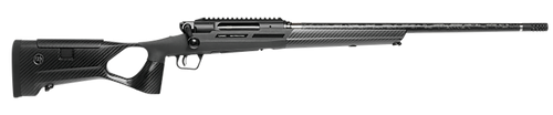 Savage Arms 58105 Impulse KLYM 6.5 PRC 2+1 24" Carbon Fiber Threaded Barrel, Black Aluminum Receiver w/Picatinny Rail, Black Custom by FBT Synthetic Stock, Ambidextrous