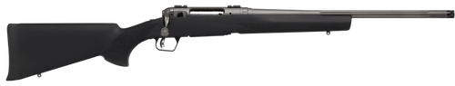 Savage Arms 58280 110 Trail Hunter Lite Full Size 450 Bushmaster 3+1 20" Fluted/Threaded Barrel, Drilled & Tapped Steel Receiver, Black Fixed Synthetic Stock