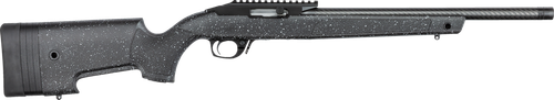 Bergara Rifles BXR002 BXR  22 LR 10+1 16.50" Carbon Fiber Barrel, Matte Blued Aluminum Receiver, Gray Speckled Black Synthetic Stock, Right Hand