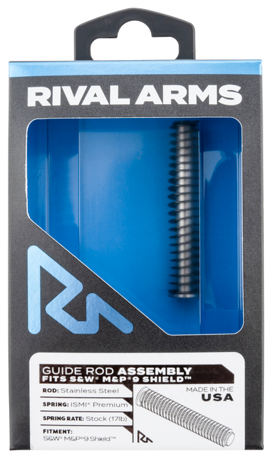 Rival Arms RARA50M101S Guide Rod Assembly Guide Rod Assembly Stainless Steel for S&W M&P-9