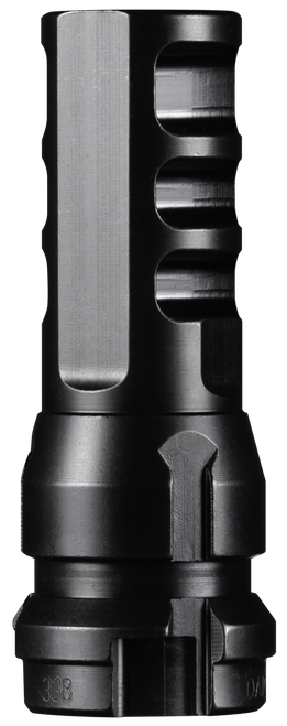 Dead Air DA104 KeyMo Muzzle Brake Black Nitride 4140 HT Alloy Steel M18X1 Threads 338 Cal