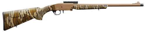 Charles Daly 930316 101 Turkey 12 Gauge Break Open 3" 1rd 20" Flat Dark Earth Cerakote Steel Barrel & Receiver, Fixed Mossy Oak Bottomland Synthetic Stock