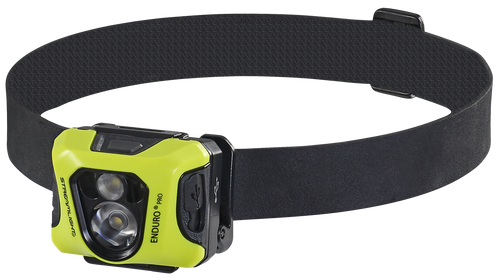 Streamlight 61436 Enduro Pro W/Dual Lock 15/25/50/90/145/200 Lumens White LED Bulb Black/Yellow 95 Meters Distance
