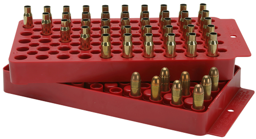 MTM Case-Gard LT150M30 Universal Loading Tray  Red Multi-Caliber Plastic 50rd