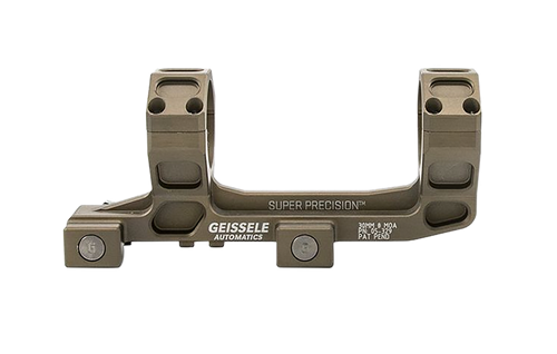 Geissele Automatics  Super Precision Scope Mount (Vortex 1-6) Scope Mount/Ring Combo Desert Dirt Color Anodized