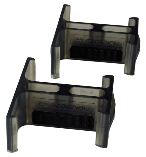CZ-USA 19888 Mag Coupler  30rd Compatible w/ CZ Scorpion Magazines Smoke Plastic