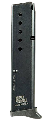 ProMag RUG14 Standard  10rd Extended 380 ACP Fits Ruger LCP Blued Steel