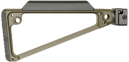 Midwest Industries MITRISFODG Triangle Side Folding Stock ODG 6061 Aluminum