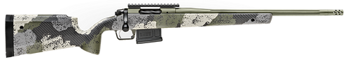 Springfield Armory BAW9206CMG Model 2020 WayPoint  6mm Creedmoor 5+1 Cap 20" Mil-Spec Green Cerakote Rec/Barrel Evergreen Camo Carbon Fiber Hybrid Profile with M-LOK Stock Right Hand (Full Size)