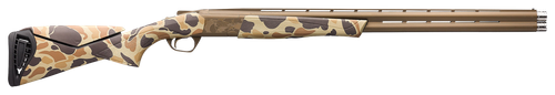 Browning 018725305 Cynergy Wicked Wing 12 Gauge with 26" Barrel, 3.5" Chamber, 2rd Capacity, Burnt Bronze Cerakote Metal Finish & Vintage Tan Camo with Adjustable Comb Stock Right Hand (Full Size)