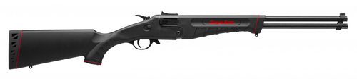 Savage Arms 22440 42 Takedown Full Size 22 LR/410 Gauge 1rd 20" Satin Black Sporter Barrel Satin Black Carbon Steel Receiver Matte Black Fixed Synthetic Stock Ambidextrous