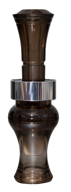 Echo Calls 77750 Timber  Double Reed Mallard Sounds Attracts Ducks Smoke Gray Polycarbonate