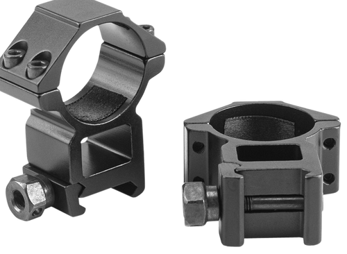 Riton Optics X1H Scope Rings  Matte Black 1" High