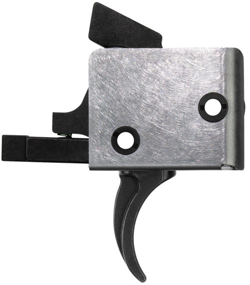 CMC Triggers 91505 Drop-In  Single-Stage Curved Trigger w/ 3-3.50 lbs Draw Weight, Large Pin model with Black Finish