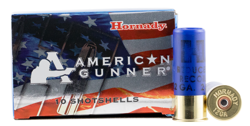 Hornady 86274 American Gunner  12 Gauge 2.75" 1 oz 00 Buck Shot 10 Per Box/ 10 Case