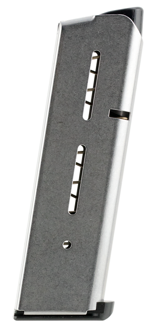 Wilson Combat 47DC 1911  8rd Detachable w/ Lo-Profile Steel Floor Plate 45 ACP Fits 1911 Government Stainless Steel