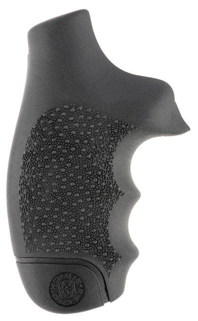 Hogue 60100 Monogrip  Cobblestone Black Nylon with Finger Grooves for S&W J Frame with Round Butt