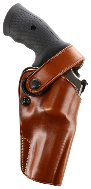 Galco DAO126 DAO  OWB Tan Leather Belt Slide Fits S&W N Frame Right Hand