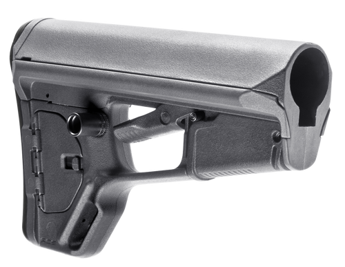 Magpul MAG378-GRY ACS-L Carbine Stock Stealth Gray Synthetic for AR-15, M16, M4 with Mil-Spec Tube (Tube Not Included)