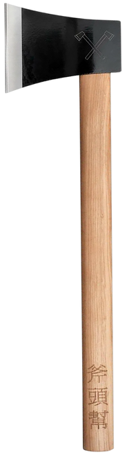 Cold Steel CS90AXG Axe Gang  4" Hatchet Plain 1055 Carbon Steel Blade American Hickory Handle 20.25"