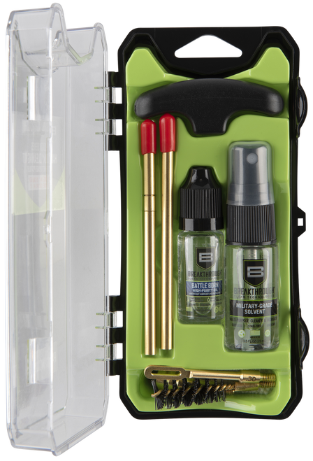 Breakthrough Clean BTECC4445 Vision Series Cleaning Kit 44 Cal & 45 Cal Pistol/10 Pieces Multi-Color