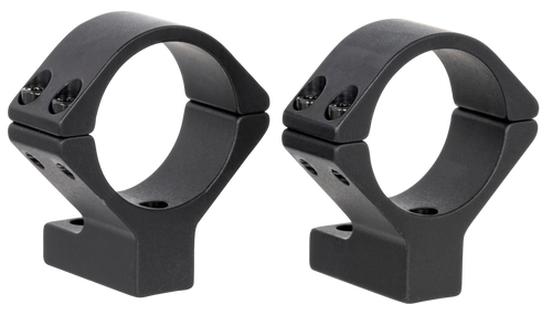 Talley 740759 Scope Mount/Ring Combo  Black Anodized Aluminum 30mm Tube Tikka T1/T1X Medium Rings 0 MOA