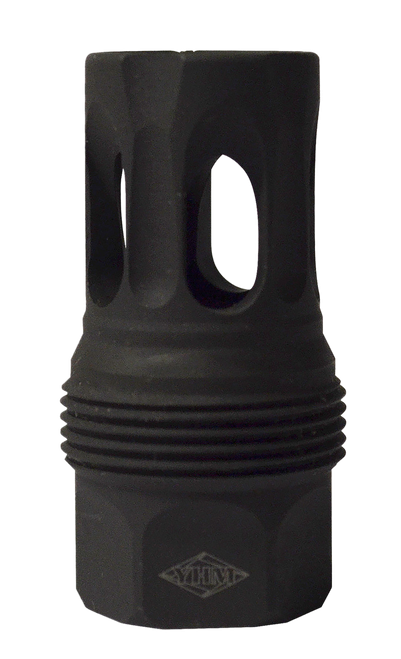 Yankee Hill 444524 sRx Q.D. Flash Hider Short Black Phosphate Steel with 5/8"-24 tpi for sRx Adapters