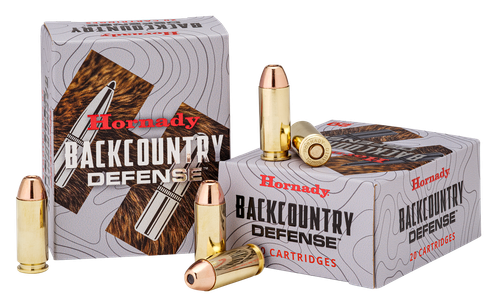 Hornady 92528 Back Country  500S&WMag 500gr 20 Per Box/10 Case