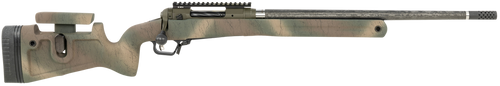 Savage Arms 58155 110 Pro Pursuit 308 Win 3+1 20" Olive Dark Green Cerakote Earth-Tone Camo/Black Web Right Hand