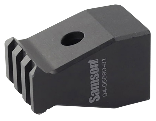 Samson 040609001 Rear Trunnion Stock Adapter  Picatinny Rail, Black Anodized Aluminum, Fits Most AK-Platform