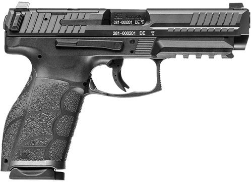 HK 81001057 VP9A1 K Compact 9mm Luger 15+1 4.09" Black Steel Barrel, Black Steel Optic Ready/Serrated Slide, Black Polymer Frame w/Picatinny Rail, Interchangeable Backstrap Grip, Ambidextrous