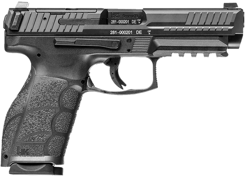 HK 81001057 VP9A1 K Compact 9mm Luger 15+1 4.09" Black Steel Barrel, Black Steel Optic Ready/Serrated Slide, Black Polymer Frame w/Picatinny Rail, Interchangeable Backstrap Grip, Ambidextrous