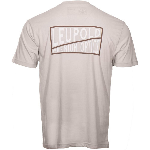 Leupold Premium Optics Short Sleeve Tee Sand 2XL