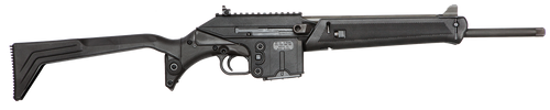 Kel-Tec SU16CBLK SU-16 Sport Utility Carbine 5.56x45mm NATO Caliber with 16" Barrel, 10+1 Capacity, Black Parkerized Metal Finish, Black Underfolding with Storage Compartment Stock Right Hand