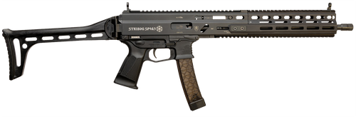 Grand Power 810091157978 Stribog SP9A3 9mm Luger 30+1 16" Black Picatinny Rail, Black Polymer Grip