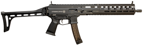 Grand Power 810091157978 Stribog SP9A3 9mm Luger 30+1 16" Black Picatinny Rail, Black Polymer Grip