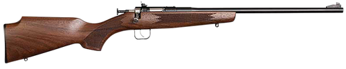 Crickett 00002 Deluxe The Original Youth Deluxe Single Shot 16.10" Blued Tapered Barrel, Blued Steel Receiver, Fixed American Walnut Stock, EZ Loader