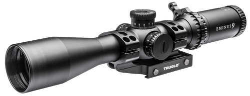 TruGlo TG-8539TLR Eminus  Black Anodized 3-9x42mm 30mm Tube Dual Illuminated (Green/Red)TacPlex MOA Reticle
