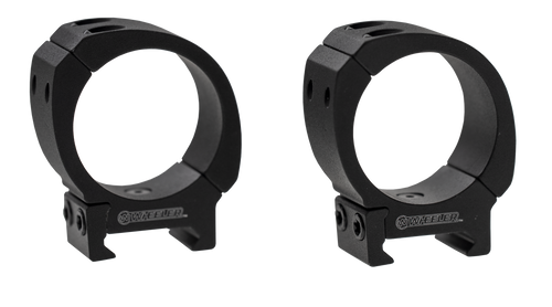 Wheeler 1133751 Sporter Scope Rings  Black 30mm Medium