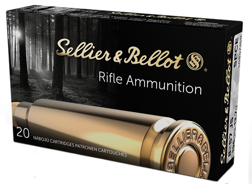 Sellier & Bellot SB857JSB Rifle  8x57JS 196gr Soft Point Cut Through Edge 20 Per Box/20 Case