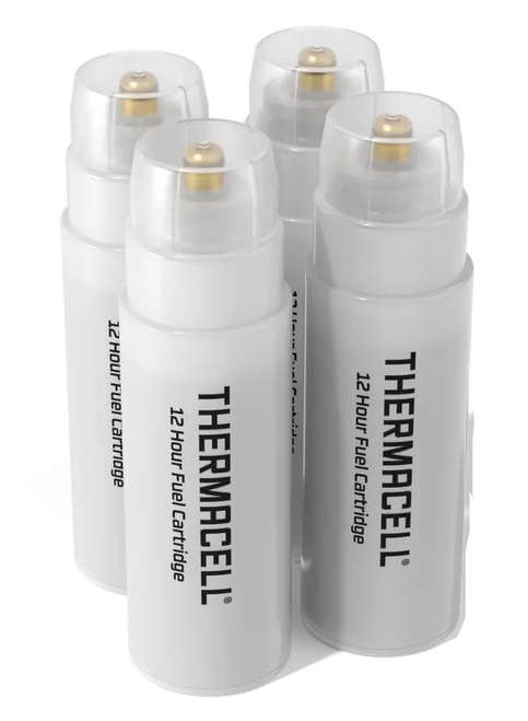 Thermacell C4 Repellent Refill  White Effective 15 ft Odorless Scent Fuel Cartridge Repels Mosquito Effective Up to 48 hrs 4 Per Pkg