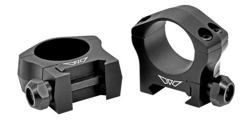 Warne 7200M Scope Rings Mountain Tech Matte Black 1" Low 0 MOA