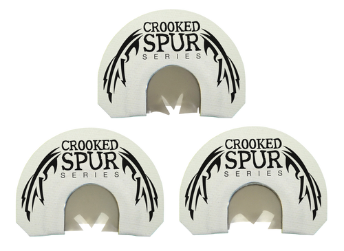 Foxpro CSGSCOMBO Crooked Spur Ghost Spur Combo Diaphragm Call, Attracts Turkey,  Triple Prophylactic Reeds