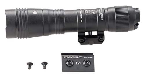 Streamlight 89003 ProTac 2.0  Black Anodized Aluminum 250/2000 Lumens White LED Bulb, 266 Meters Beam, Picatinny Rail Mount, Rifle
