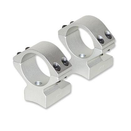 Talley Lightweight Alloy Mount Combo - Silver 1" Medium Kimber 8400